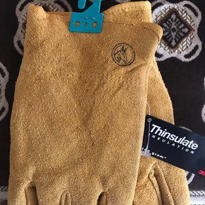3M Thinsulate Winter gloves yellow suede XL